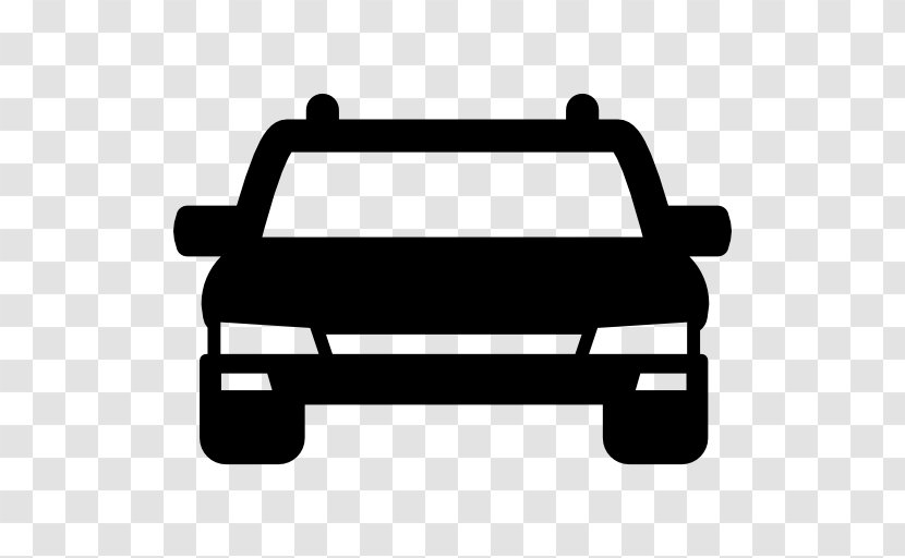 Car - Transport - Black And White Transparent PNG