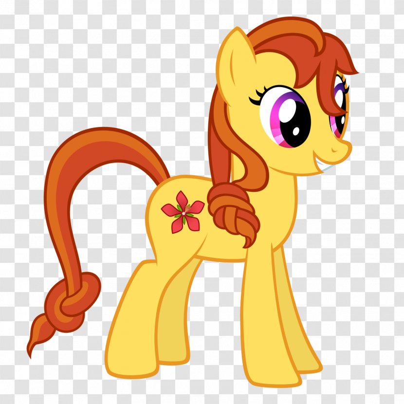 Pony Horse Cat Clip Art - Flower - Blaze Transparent PNG