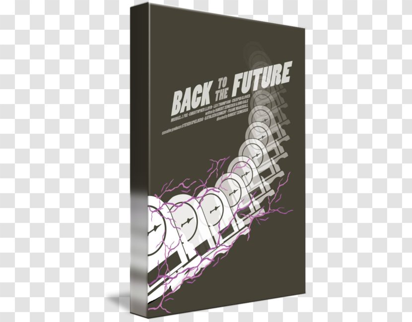 Gallery Wrap Poster Canvas Art - Back To The Future Transparent PNG