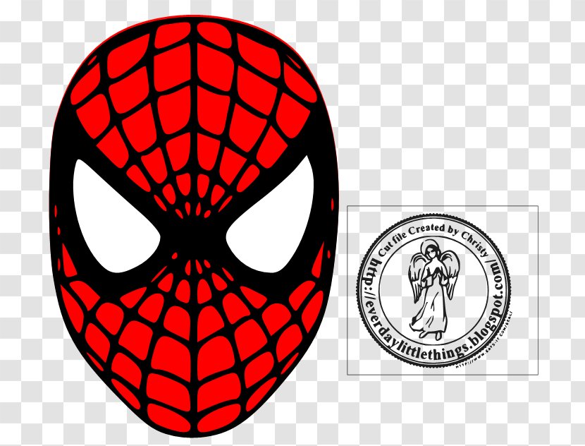 Spider-Man Face Clip Art - Youtube - Head Cliparts Transparent PNG