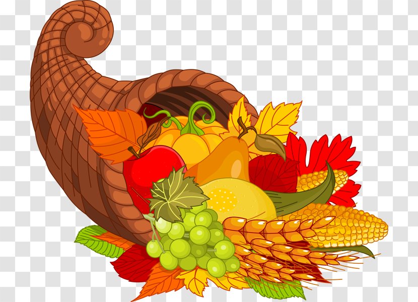 Thanksgiving Cornucopia Turkey Meat Clip Art Transparent PNG