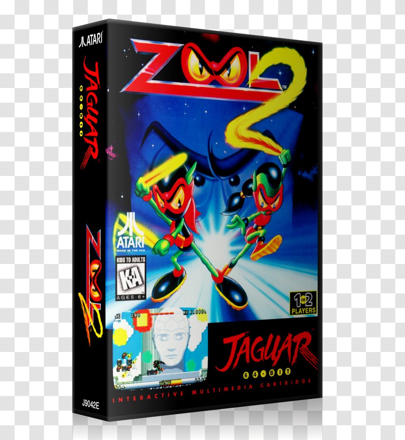 Zool 2 Amiga CD32 Video Game - Platform - Sunset Party Poster Transparent PNG