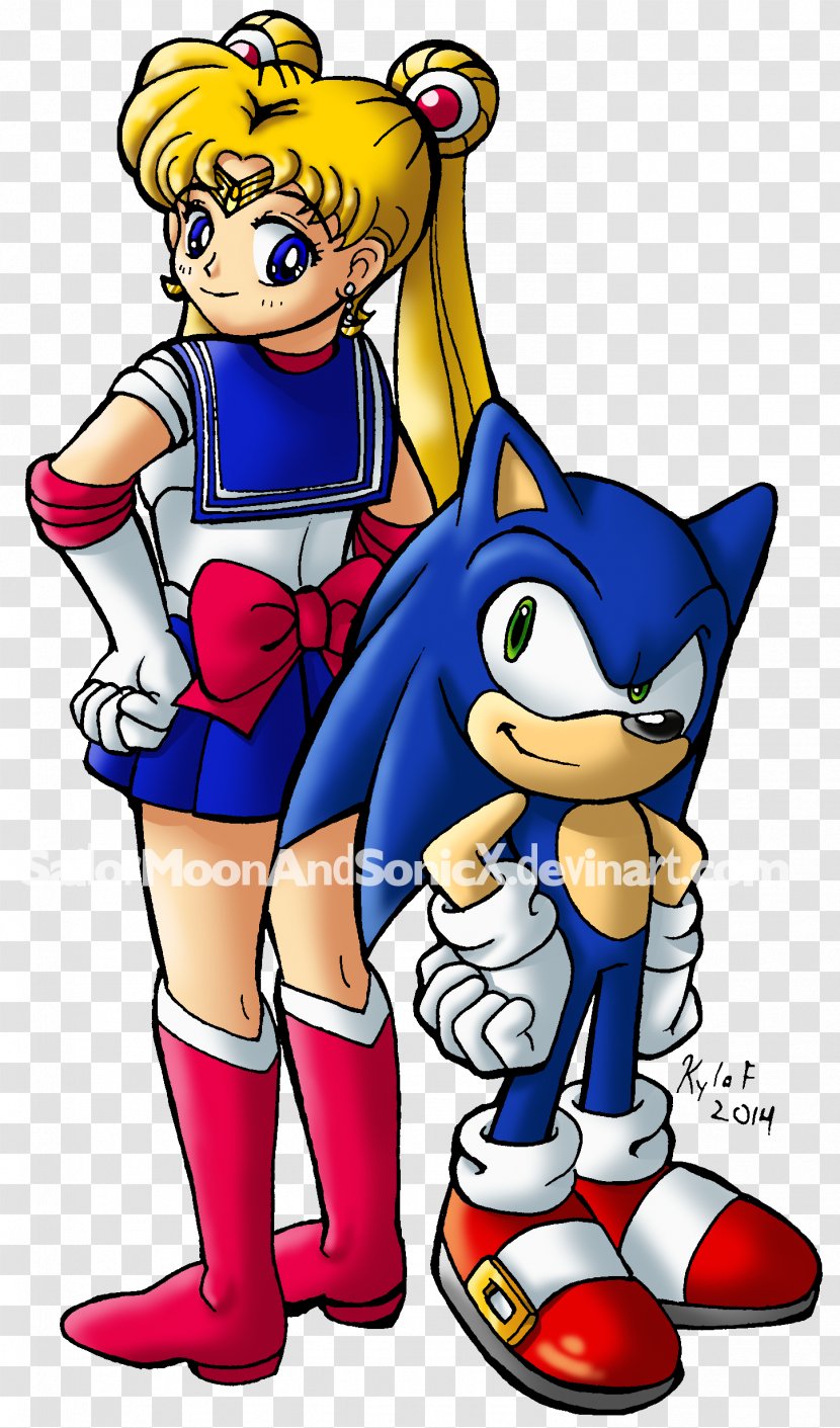 Sailor Moon Sonic The Hedgehog 4: Episode I And Black Knight Heroes - Cartoon Transparent PNG