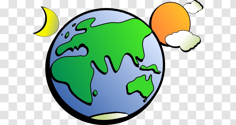 Outline Of Earth Clip Art - Free Content - Cartoon Images Transparent PNG