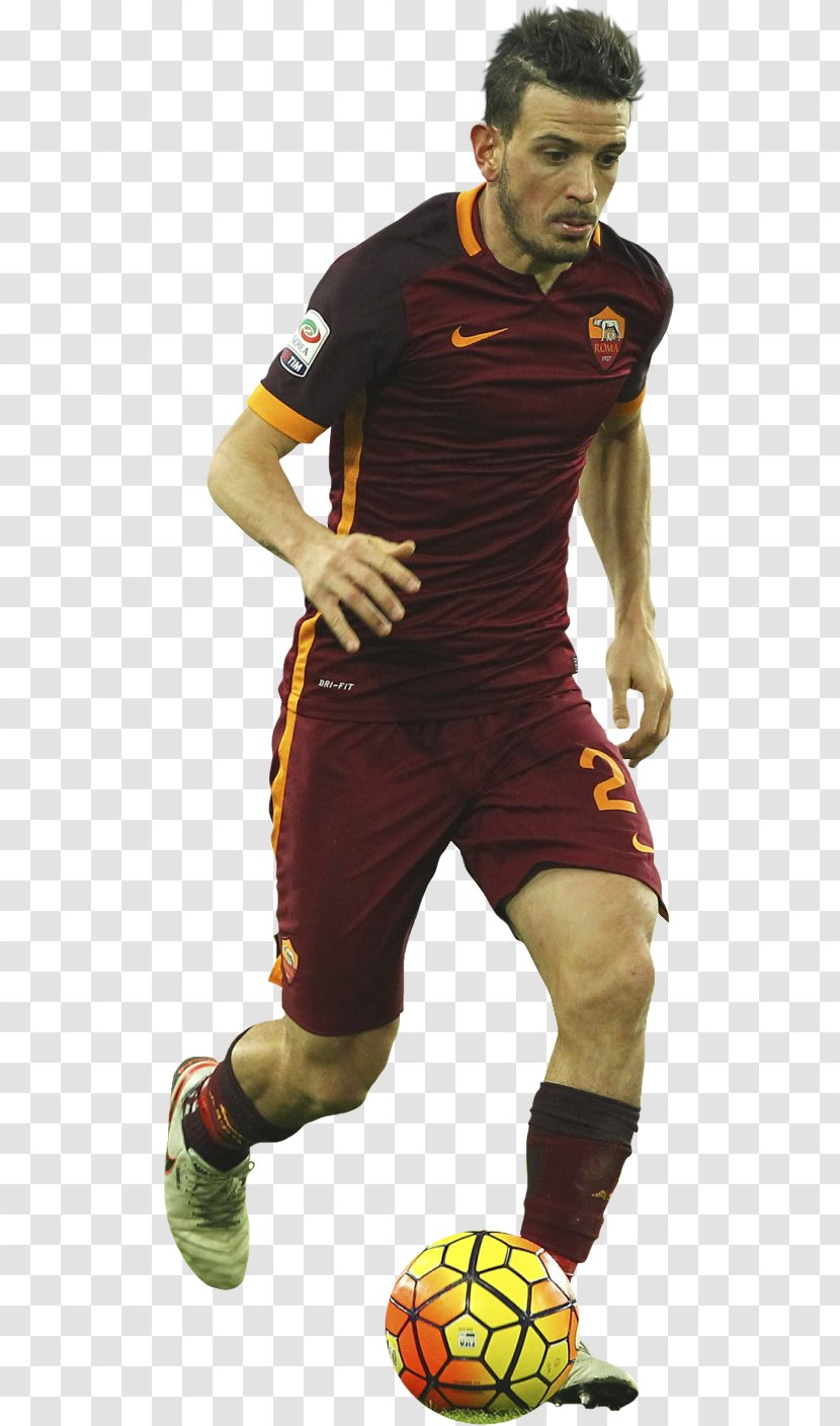Alessandro Florenzi Football Player A.S. Roma Team Sport - Ball Transparent PNG