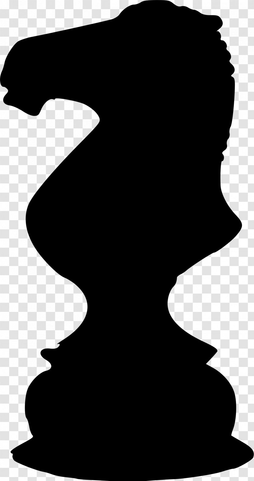 Chess Piece Knight Rook Clip Art - Monochrome - Board Cliparts Transparent PNG
