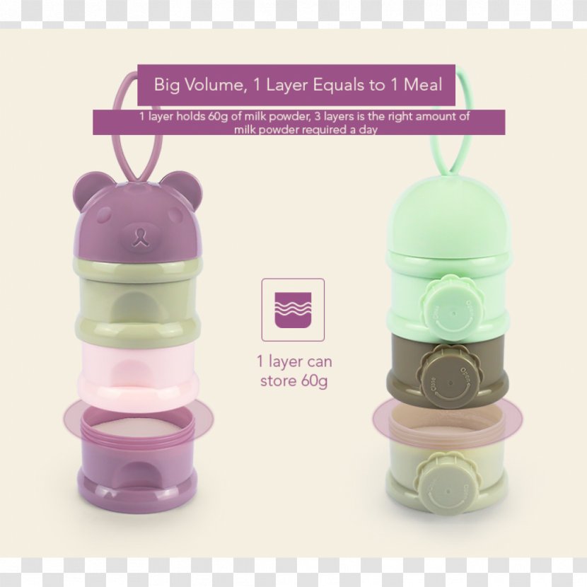 Powdered Milk Baby Formula Infant - Purple Transparent PNG