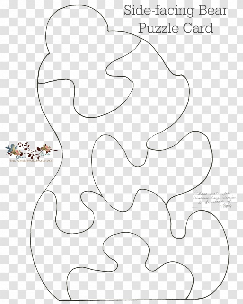 Jigsaw Puzzles World Puzzle Championship Coloring Book - Pattern Bear Transparent PNG