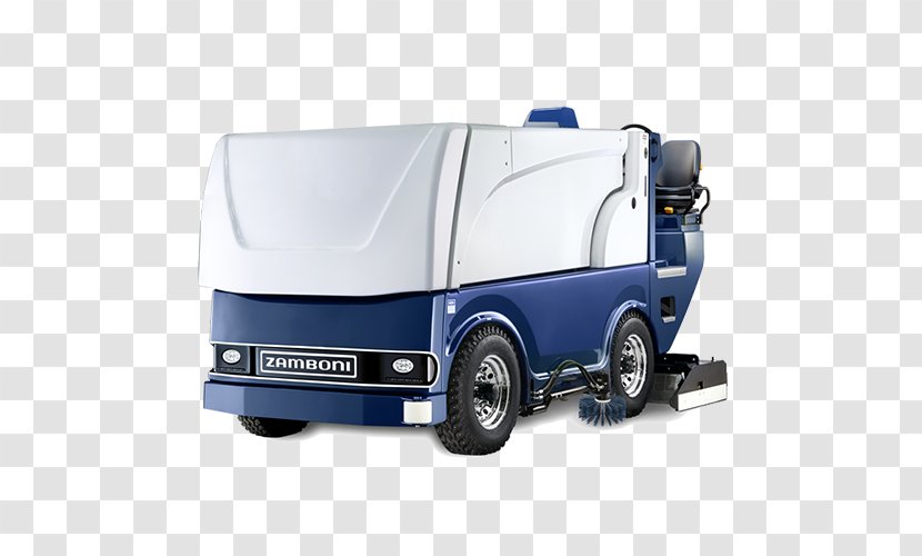 Ice Resurfacer Hockey Rink Machine - Commercial Vehicle - Curling Transparent PNG