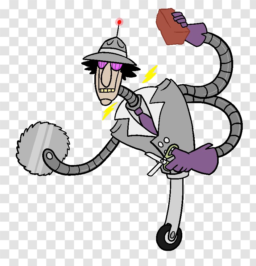 Artist DeviantArt Clip Art - Cartoon - Inspector Gadget Transparent PNG