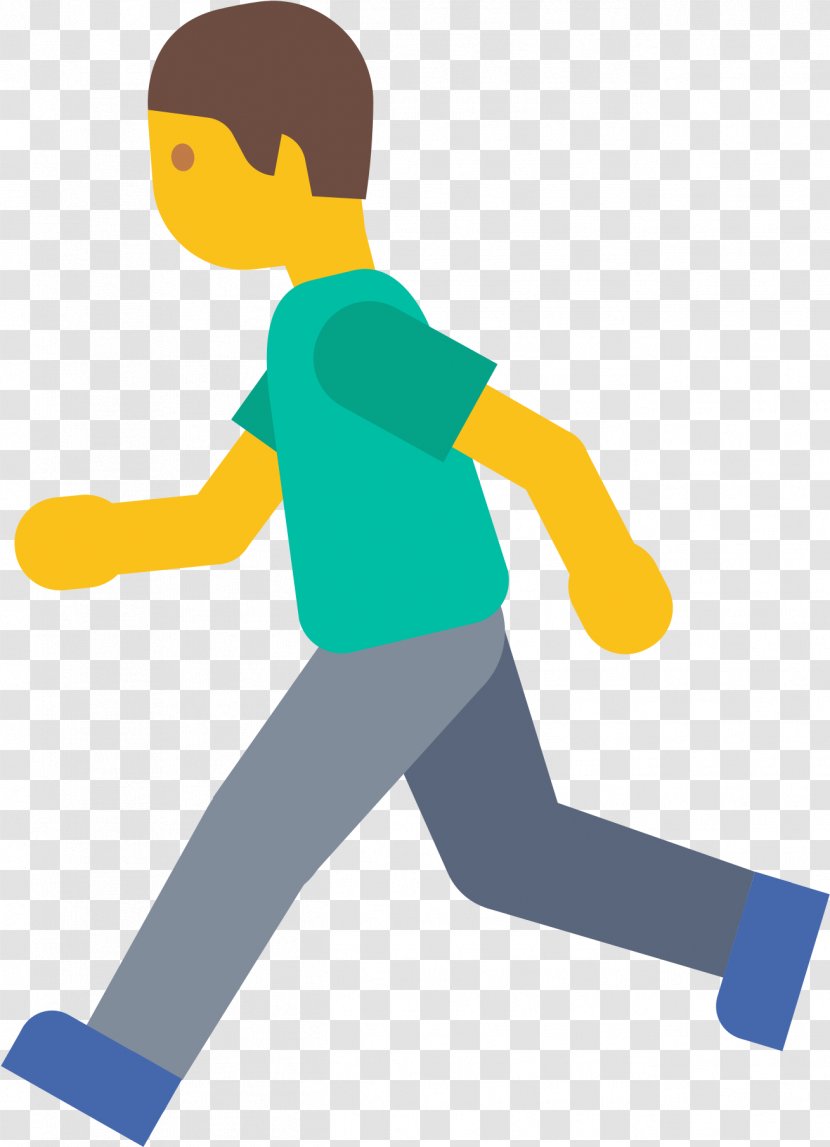 Emoji Clip Art Running - Emoticon - Blob Sweat Homme Transparent PNG