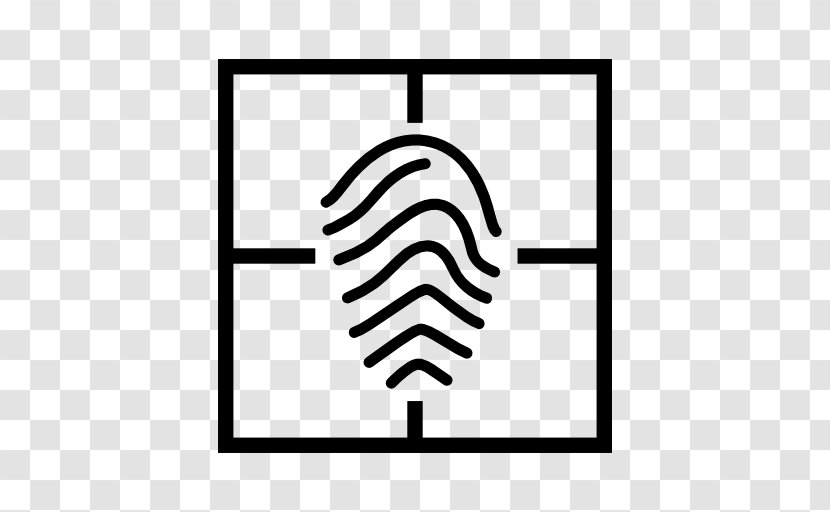 Fingerprint Service Business Clip Art - Black And White - Identify Transparent PNG