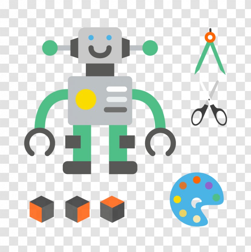 Robotics School Geometry Świetlica - Human Behavior - Robot Transparent PNG