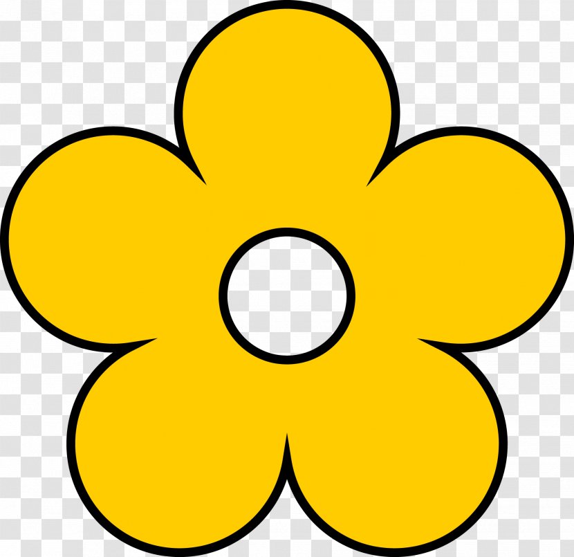 Club Penguin Flower Thepix Clip Art - Symmetry - Yellow Flowers Transparent PNG