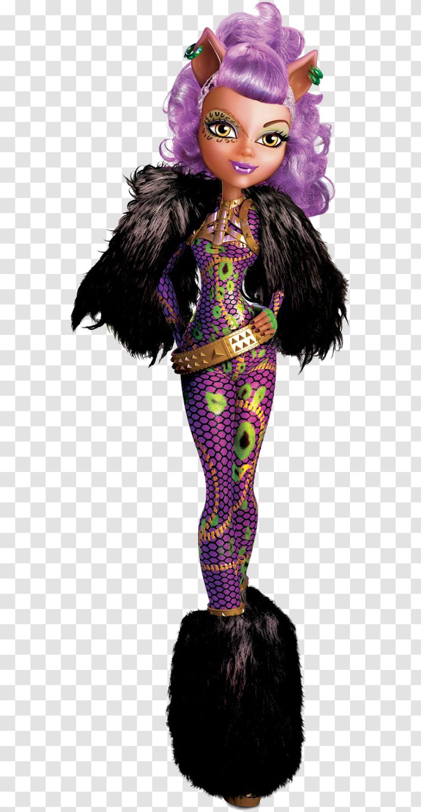 Monster High: Ghouls Rule Clawdeen Wolf Howleen Frankie Stein Cleo DeNile - Evan Smith - Doll Transparent PNG