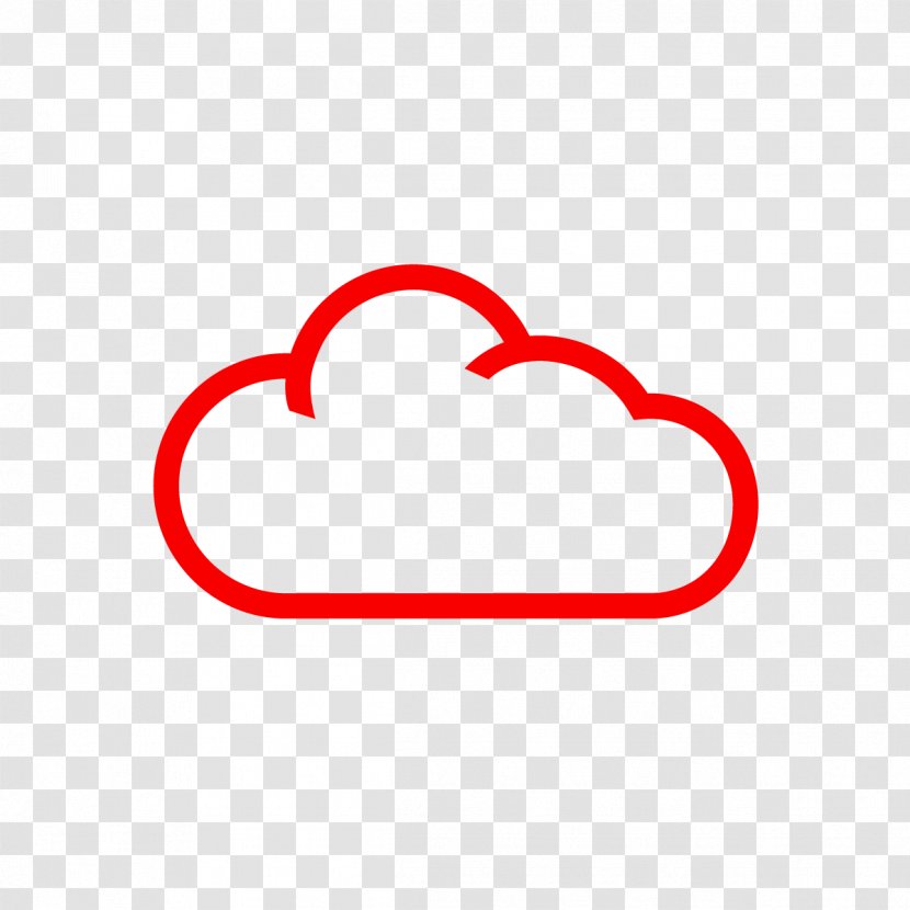 Cloud Computing Oracle Database Corporation - Red Transparent PNG