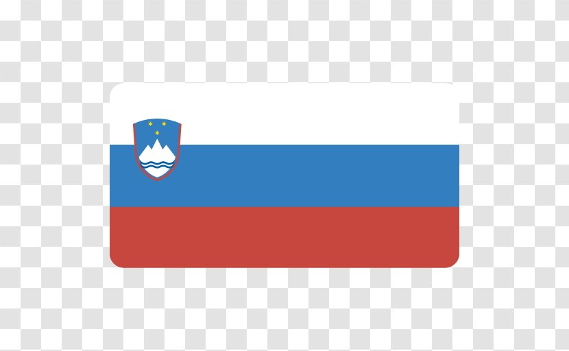 Blue Area Brand Flag - Europe - Slovenia Transparent PNG