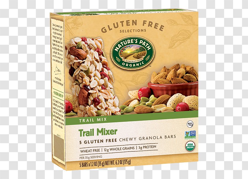 Breakfast Cereal Muesli Organic Food Nature's Path Granola - Glutenfree Diet - Oatmeal Nut Waffle Day Transparent PNG