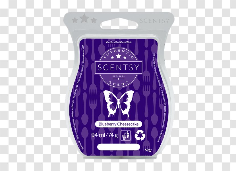 Scentsy Blueberry Bar Cheesecake Cranberry Transparent PNG