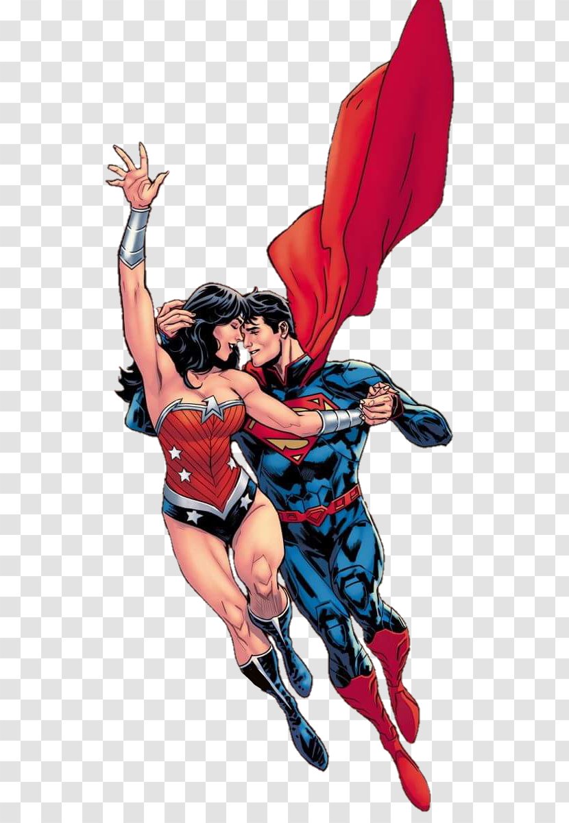 Superman/Wonder Woman Diana Prince Batman Superhero - Supermanwonder - Wonder Transparent PNG