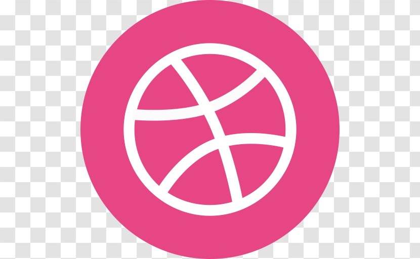 Dribbble Social Media Icon Design - Symbol Transparent PNG