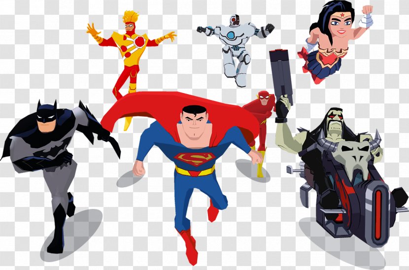 Superhero The Flash Superman Cyborg Clip Art - Toy Transparent PNG