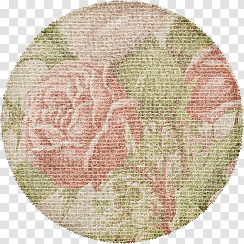 Textile - Christmas - Circular Pattern Button Transparent PNG