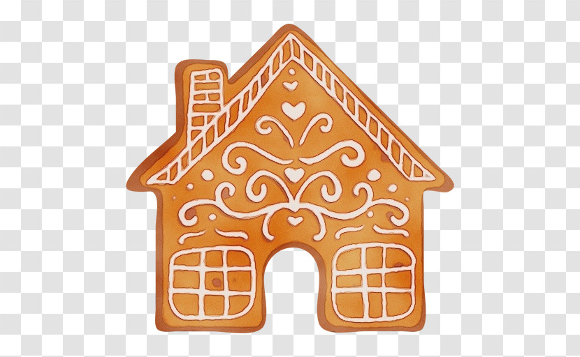 Gingerbread House Gingerbread Biscuit Ginger Snap Ginger Transparent PNG