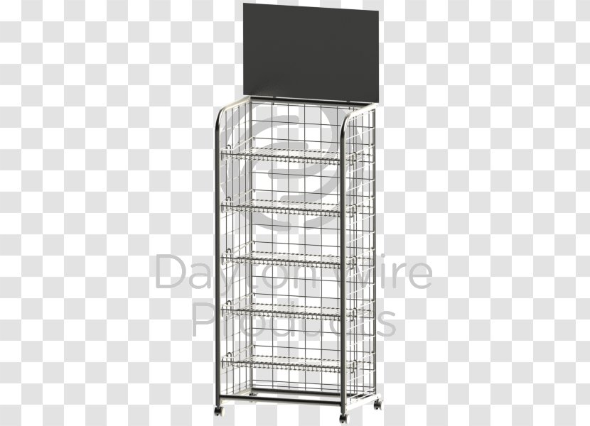 Display Stand Retail Electrical Wires & Cable Dayton Wire Products - Rolling - Powder Blast Transparent PNG