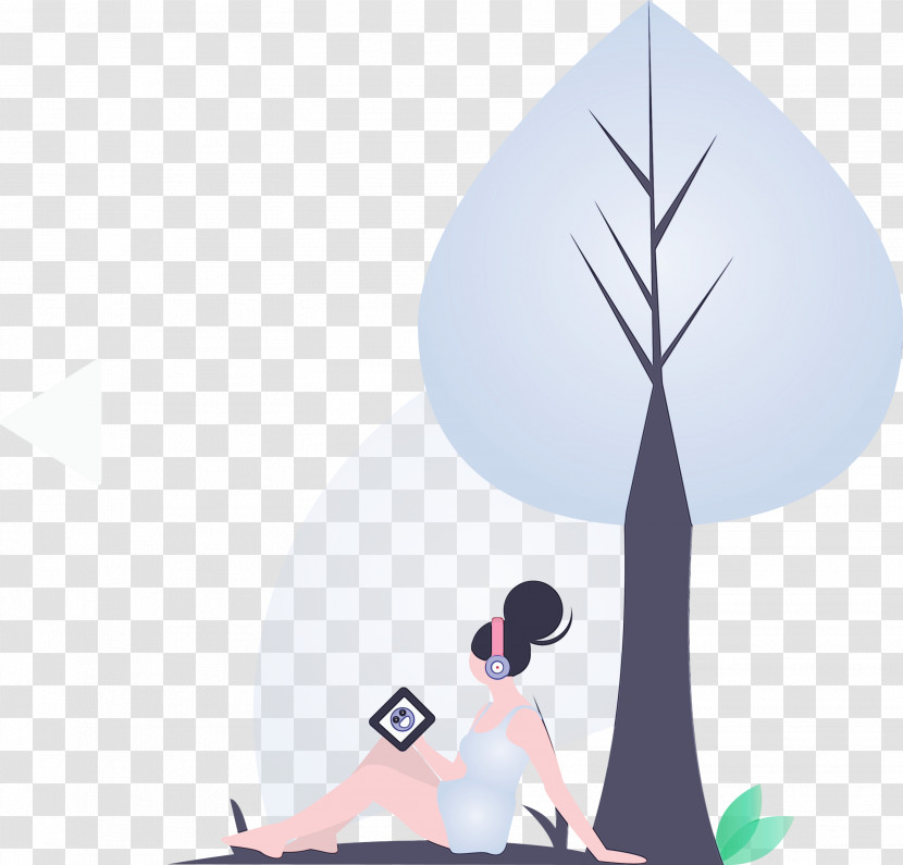 Cartoon Tree Physical Fitness Animation Plant Transparent PNG