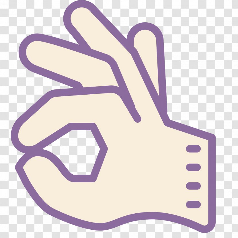 OK Gesture Hand Vector Graphics - Ok Download Transparent PNG