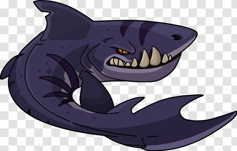 Club Penguin Megalodon Hungry Shark Evolution - Fictional Character Transparent PNG