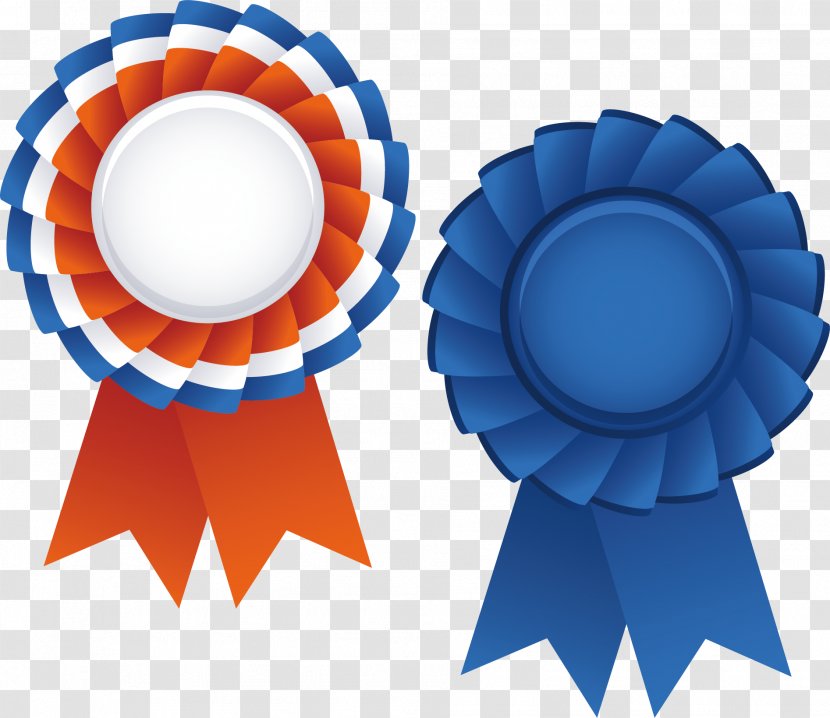 Trophy Medal Ribbon Clip Art - Cartoon Transparent PNG