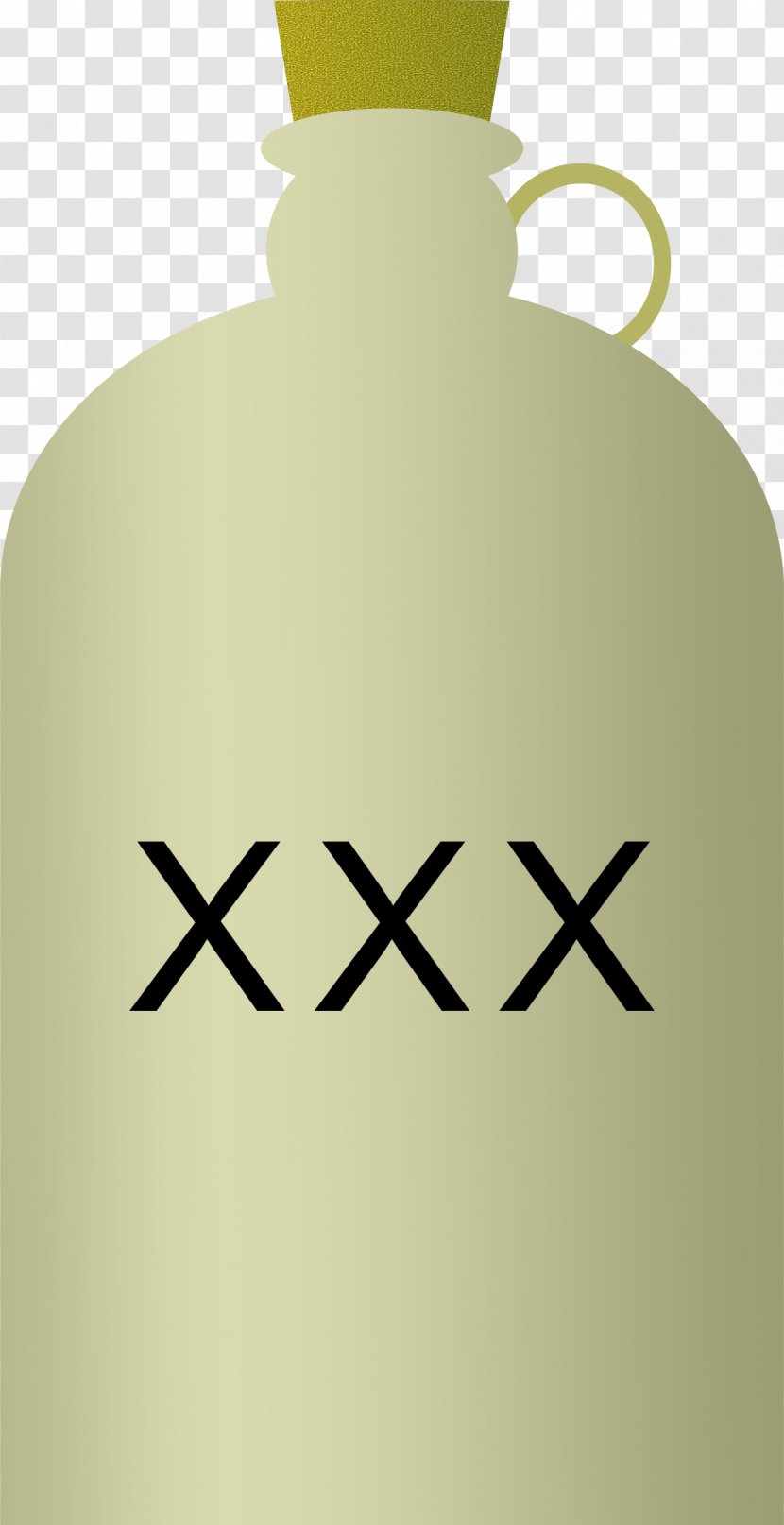Moonshine Distilled Beverage Jug Bottle Clip Art - Neck - Cliparts Transparent PNG