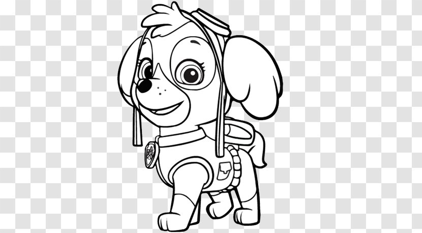Coloring Book Child Drawing Tracker Joins The Pups! Dog - Frame Transparent PNG