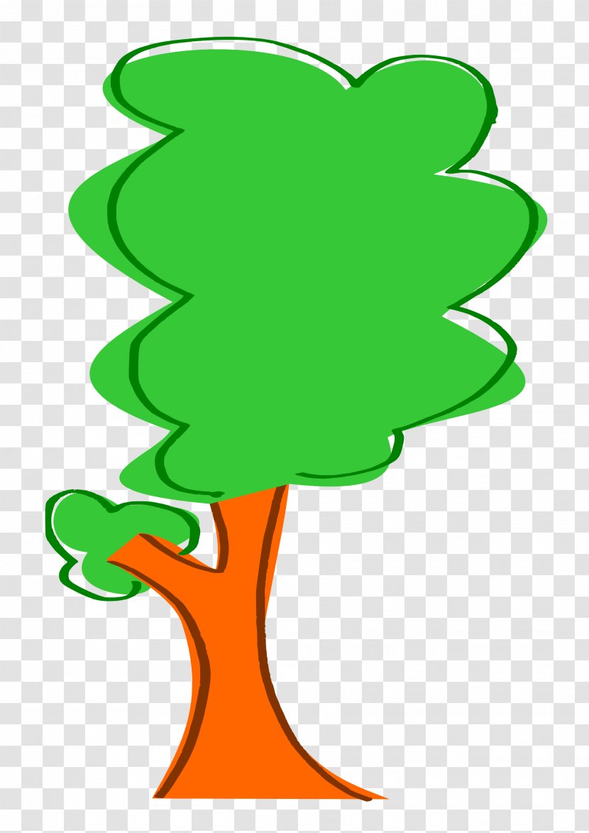 Clip Art Tree Illustration Cartoon Leaf - Green Transparent PNG