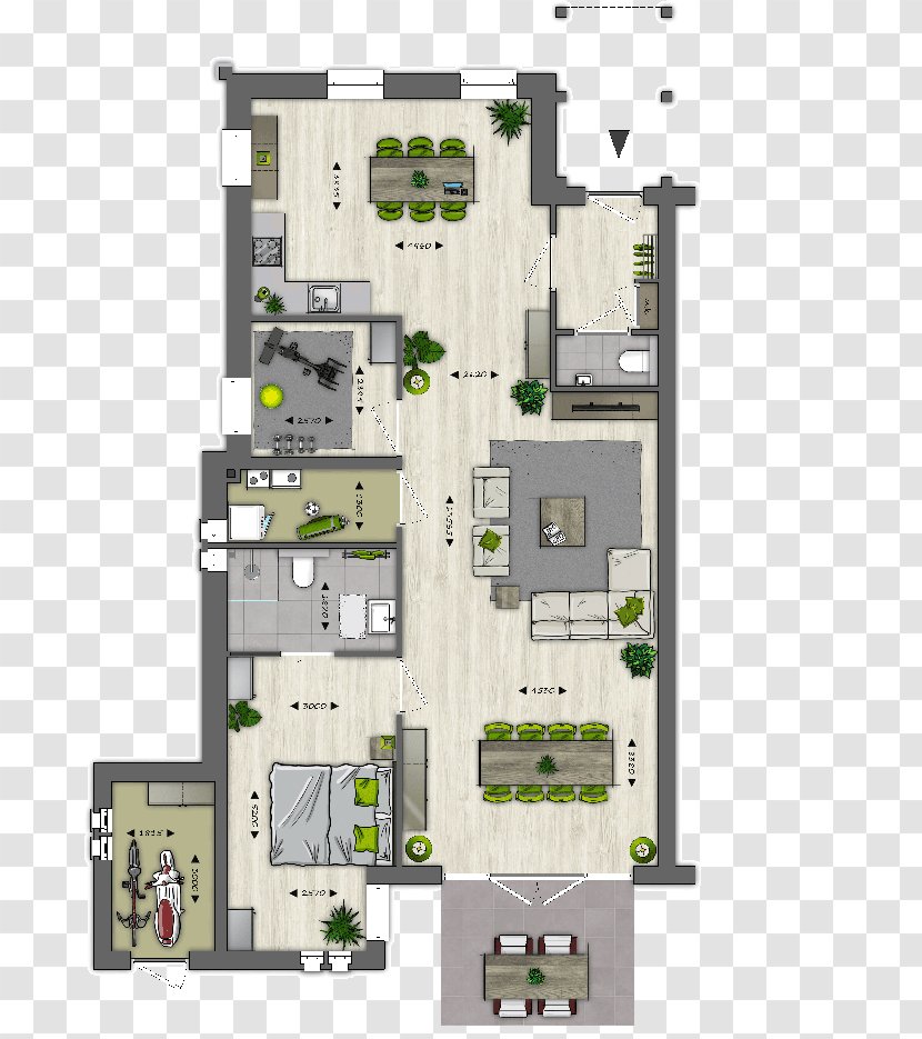 Claassenpark House Location Floor Plan Villa - Wonen Transparent PNG