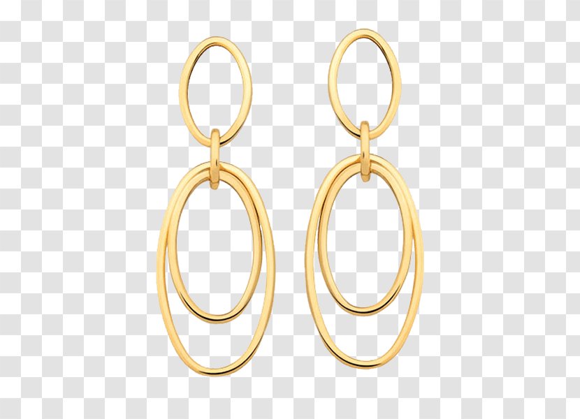 Earring Jewellery Brinco Argola Maria Vittoria Ouro Amarelo Gold - Metal Transparent PNG