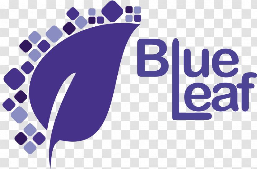 Logo 2017 Nissan LEAF Quality Service Brand - Business Administration - BLUE Leaf Transparent PNG