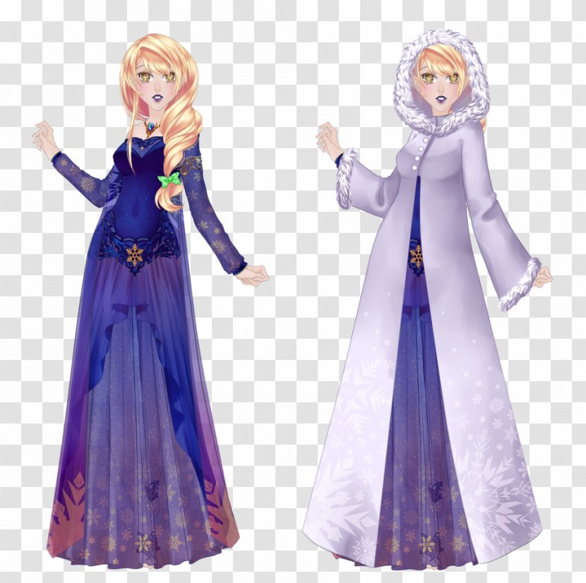 Halloween Costume Snow Christmas Gown - Design - New York's Village Parade Transparent PNG