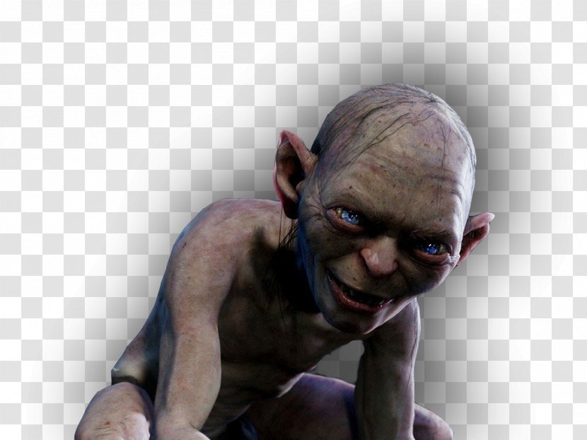 Gollum Aragorn Gandalf The Lord Of Rings High-definition Video - Hobbit Transparent PNG