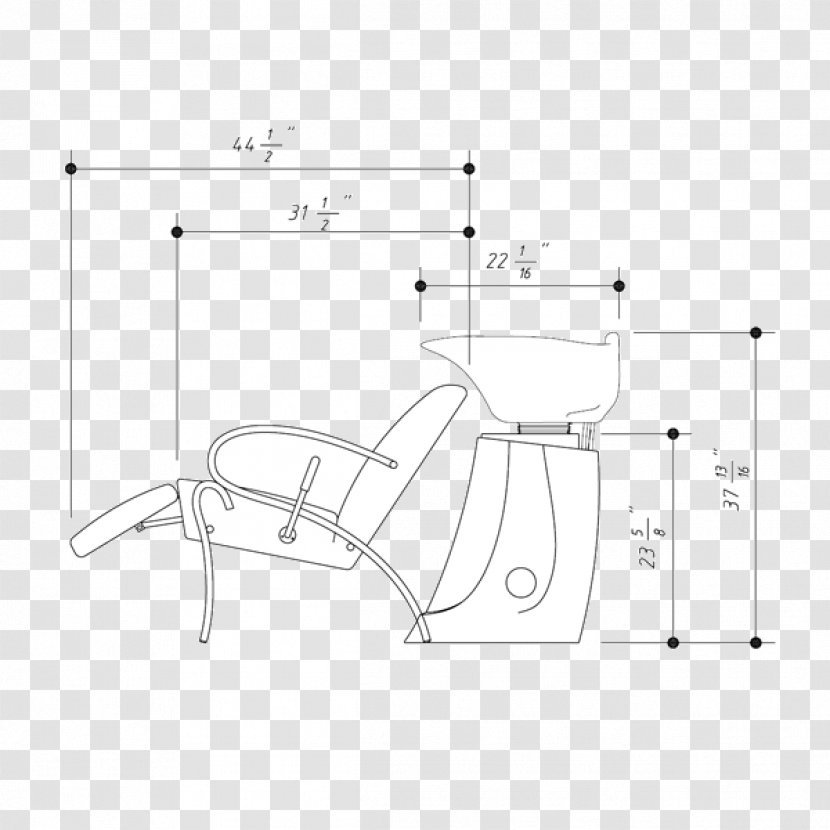 Drawing /m/02csf Angle Point Diagram - White - Sarasota Salon Equipment Transparent PNG
