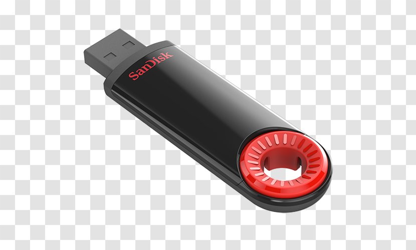 USB Flash Drives Computer Data Storage SanDisk Cruzer - Component Transparent PNG