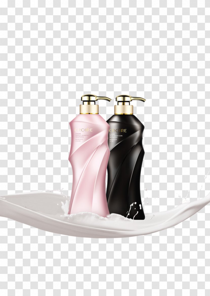 Bottle Shampoo Cleanliness - Two Bottles Of Transparent PNG