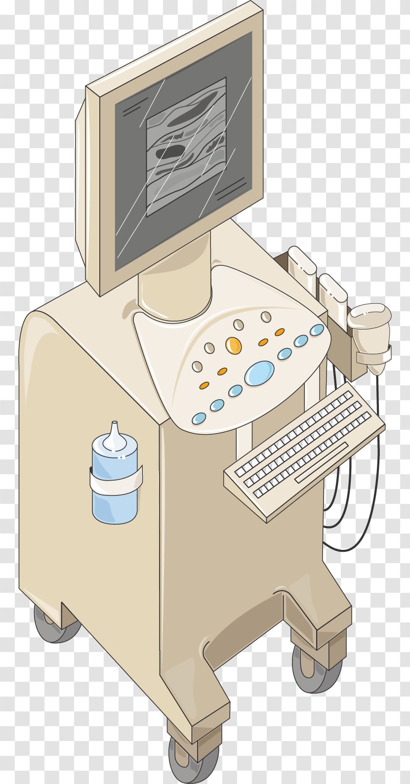 Medical Equipment Ultrasonography Electrocardiography Imaging Diagnosis - Echinococcosis - Bunsen Burner Day Transparent PNG