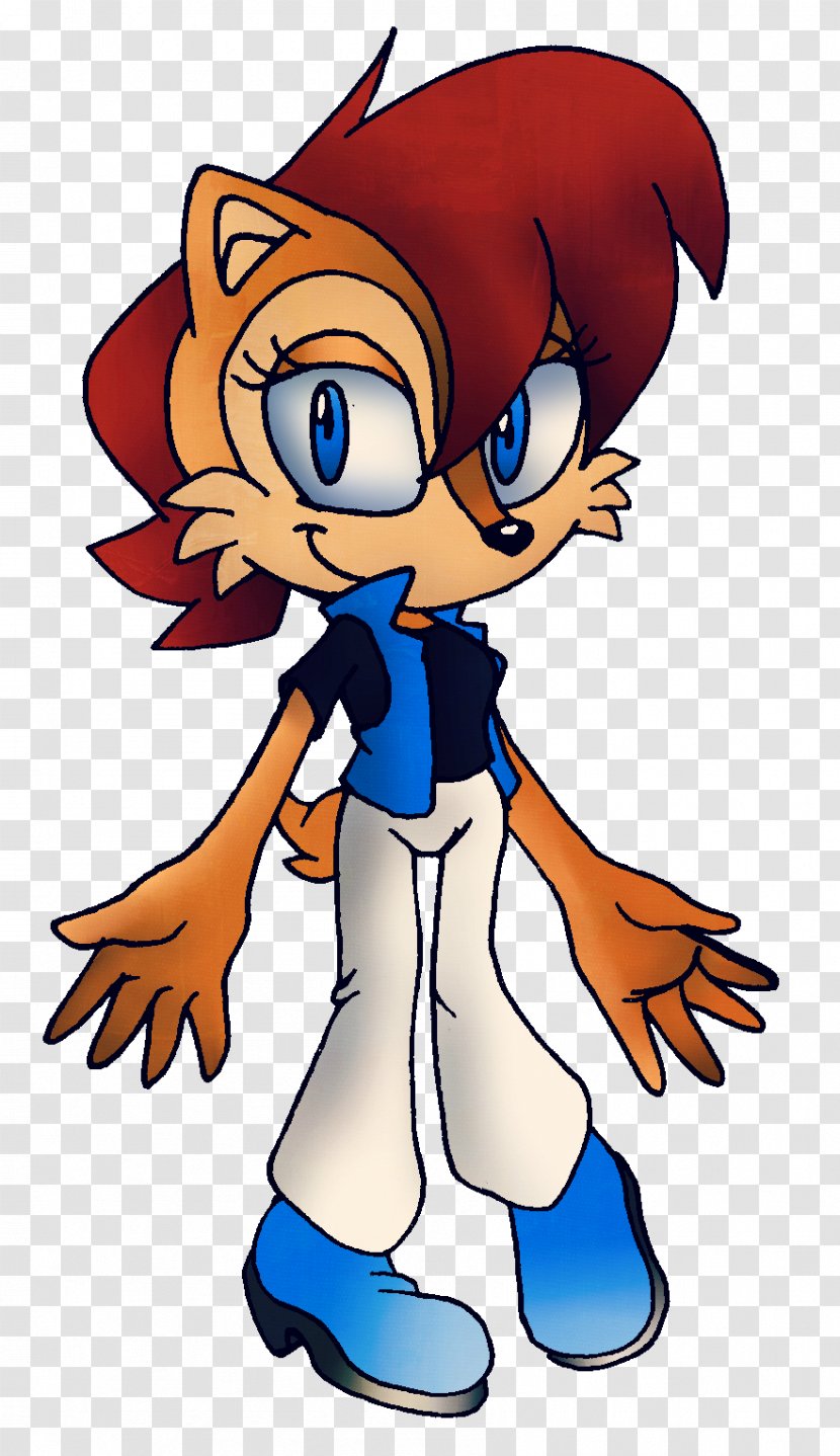 Sonic The Hedgehog Princess Sally Acorn Amy Rose Character - Cartoon Transparent PNG