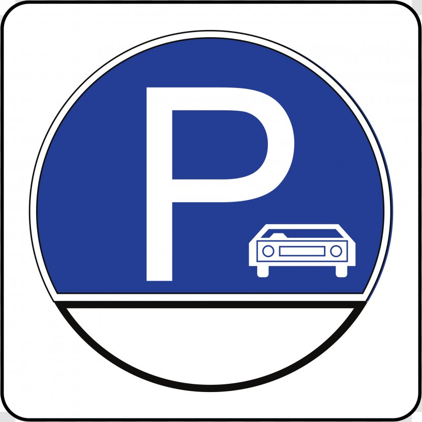 Car Park Traffic Sign Parking Motorcycle - Mandatory Transparent PNG