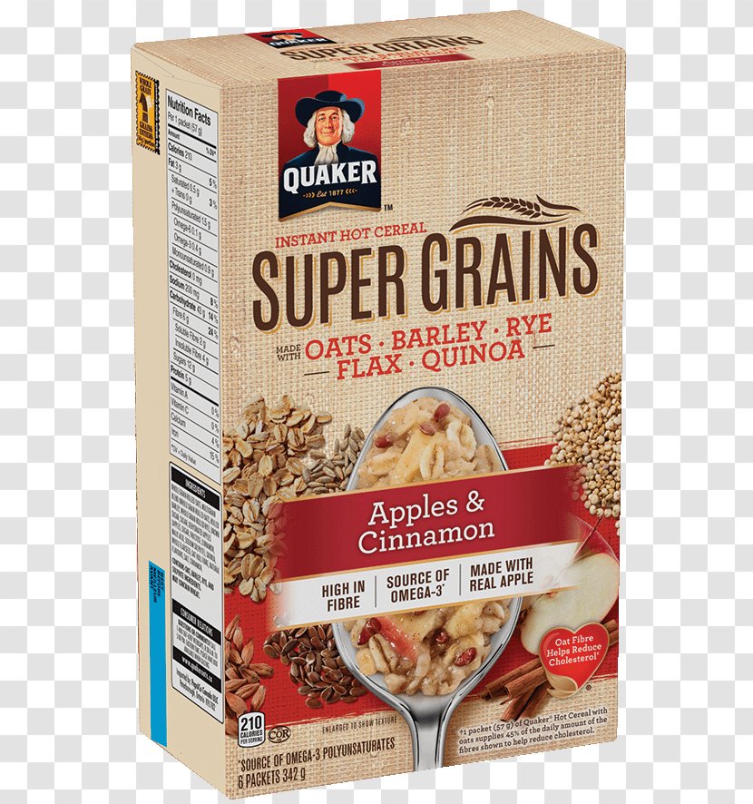 Muesli Breakfast Cereal Quaker Instant Oatmeal Groat - Flavor - Oats Transparent PNG