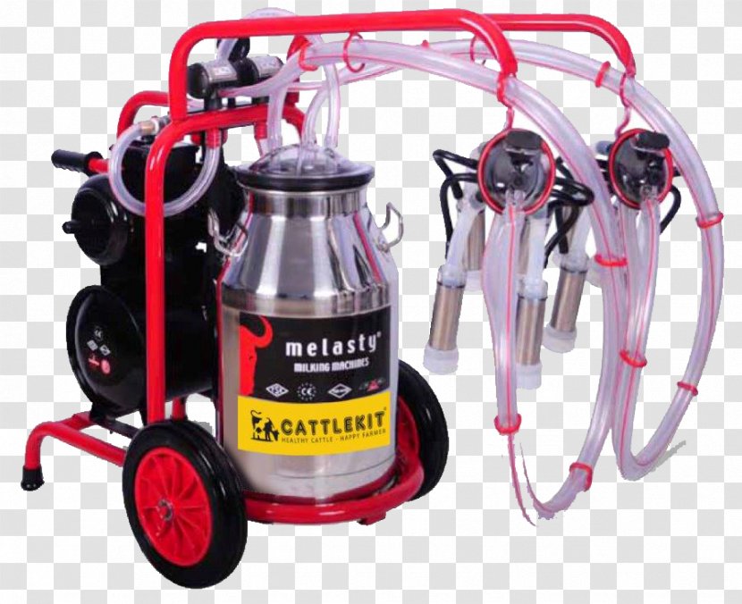 Baka Automatic Milking Dairy Farming - Machine - Farm Milk Pail Transparent PNG