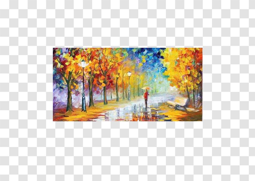 Oil Painting Art - Paint - The World Of Transparent PNG